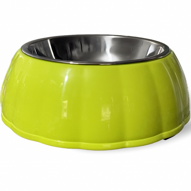 Comedero metálico para mascotas